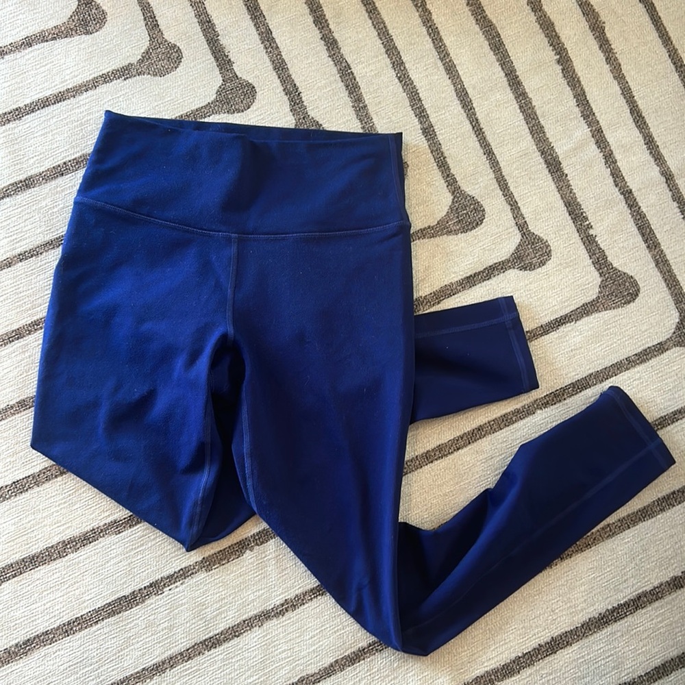 HERS - Fabletics power hold blue leggings